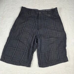 Micros Plaid Shorts Mens Y2K Las Angeles Soft Glen Check Chino Skater Skateboard